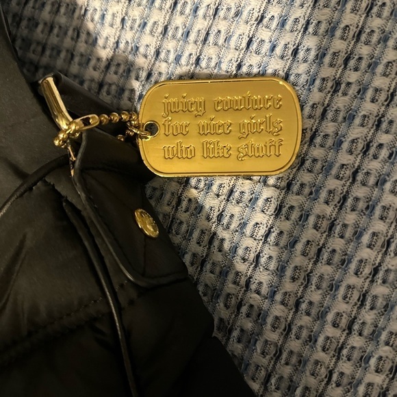 XL💕Y2K JUICY COUTURE💕MESSENGER BAG TRAVEL BAG LAPTOP BAG WEEKENDER VINTAGE BAG - Picture 7 of 17